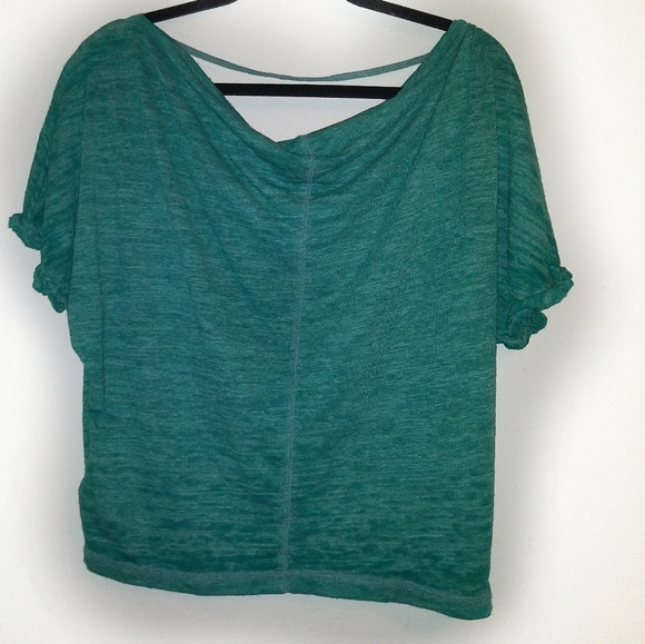 Free People Astrid Green Convertible Neck - Picture 5 of 8